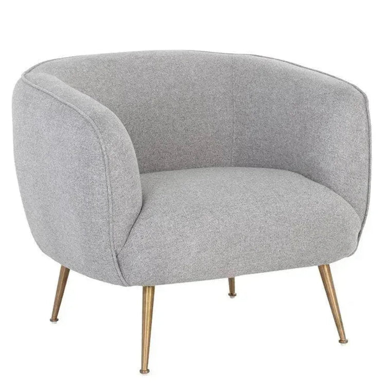 Amara Fabric Lounge Chair - LOOMLAN - SUNPAN - Club Chairs