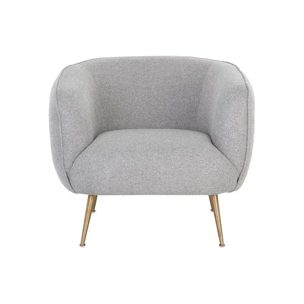 Amara Fabric Lounge Chair - LOOMLAN - SUNPAN - Club Chairs