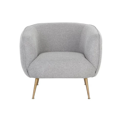Amara Fabric Lounge Chair - LOOMLAN - SUNPAN - Club Chairs