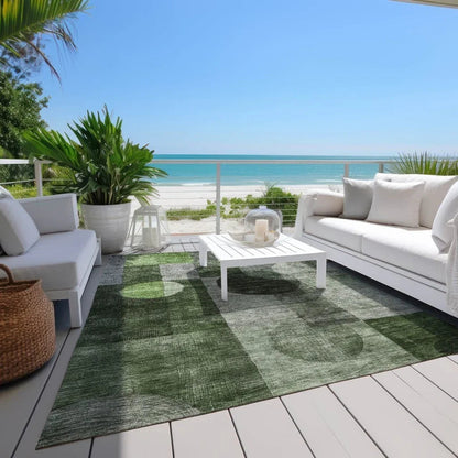 Amara Fern Washable Indoor-Outdoor Rug-Outdoor Rugs-LOOMLAN Rugs-LOOMLAN