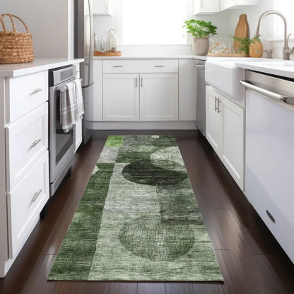 Amara Fern Washable Indoor-Outdoor Rug-Outdoor Rugs-LOOMLAN Rugs-LOOMLAN