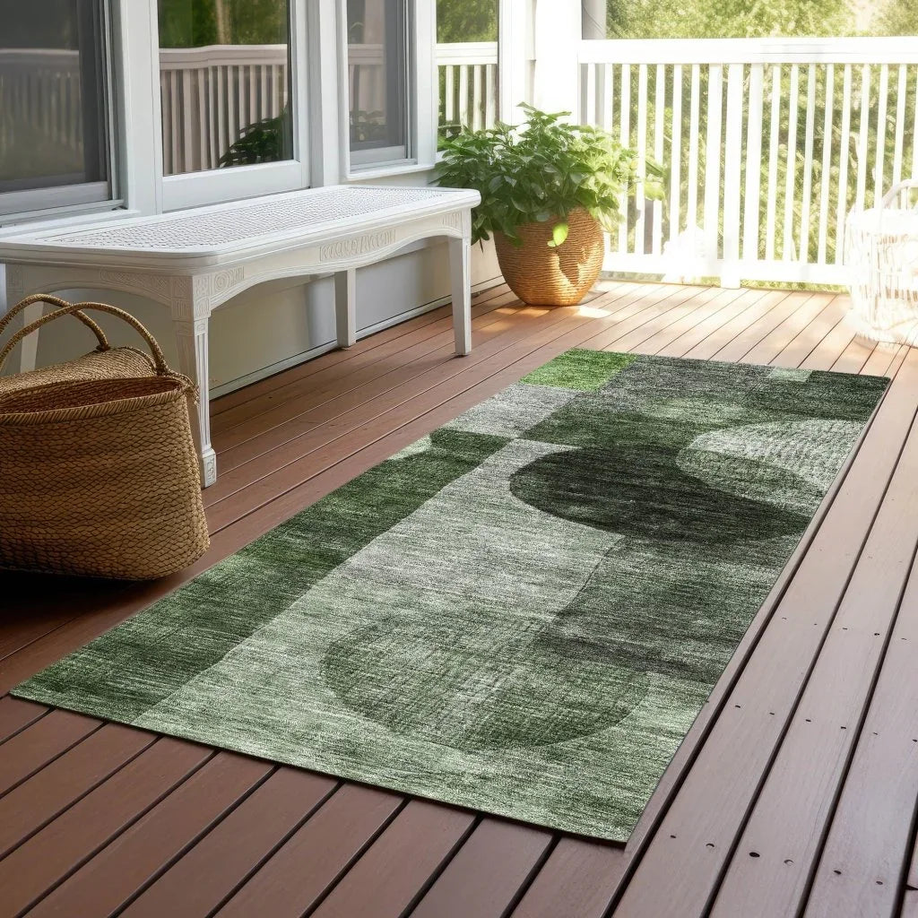 Amara Fern Washable Indoor-Outdoor Rug-Outdoor Rugs-LOOMLAN Rugs-LOOMLAN