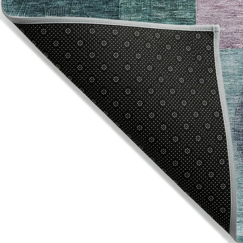 Amara Green Washable Indoor-Outdoor Rug-Outdoor Rugs-LOOMLAN Rugs-LOOMLAN