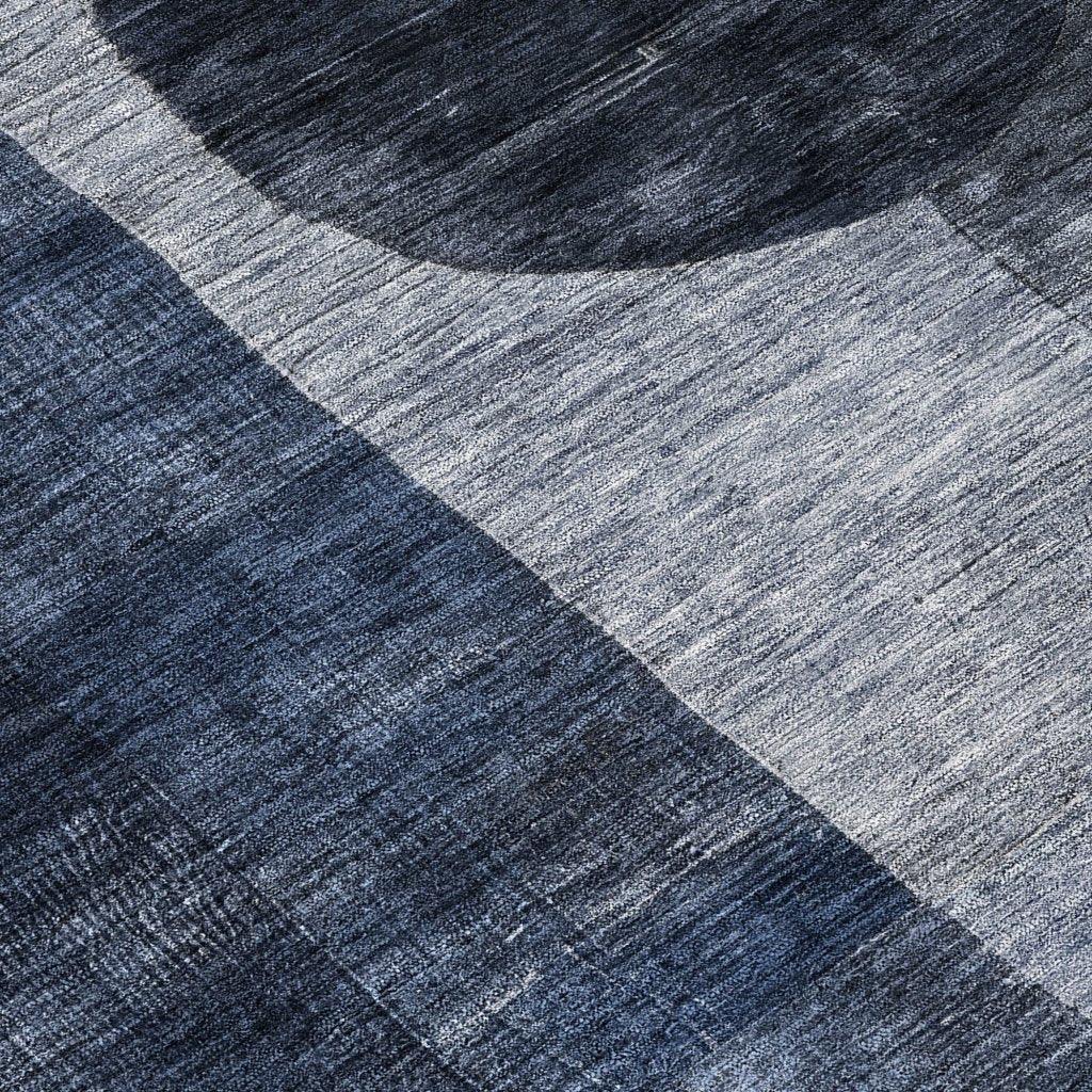 Amara Navy Washable Indoor-Outdoor Rug-Outdoor Rugs-LOOMLAN Rugs-LOOMLAN