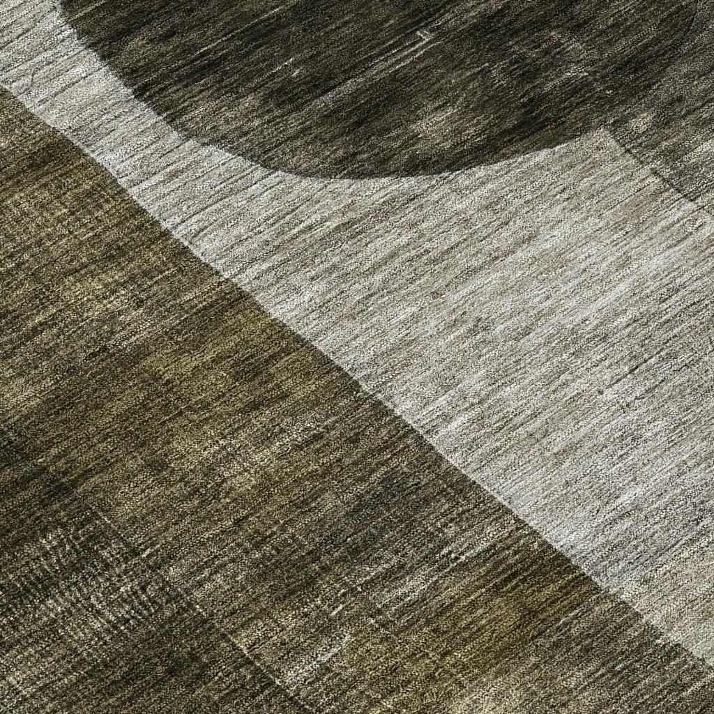 Amara Taupe Washable Indoor-Outdoor Rug-Outdoor Rugs-LOOMLAN Rugs-LOOMLAN