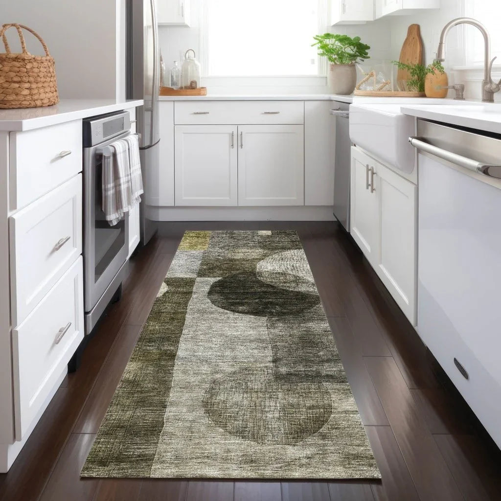 Amara Taupe Washable Indoor-Outdoor Rug-Outdoor Rugs-LOOMLAN Rugs-LOOMLAN