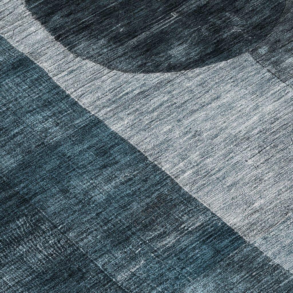 Amara Teal Washable Indoor-Outdoor Rug-Outdoor Rugs-LOOMLAN Rugs-LOOMLAN