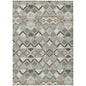 Amarrah Green Washable Indoor - Outdoor Rug - LOOMLAN - LOOMLAN Rugs - Outdoor Rugs