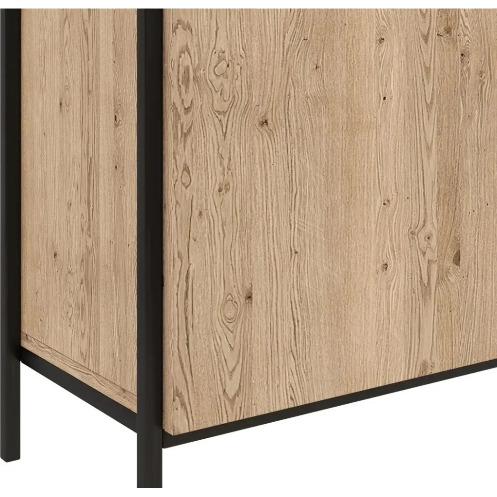 Ambrose Iron Framed Etagere-Etageres-SUNPAN-LOOMLAN