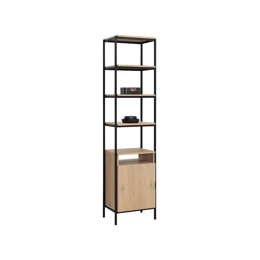 Ambrose Iron Framed Etagere-Etageres-SUNPAN-LOOMLAN