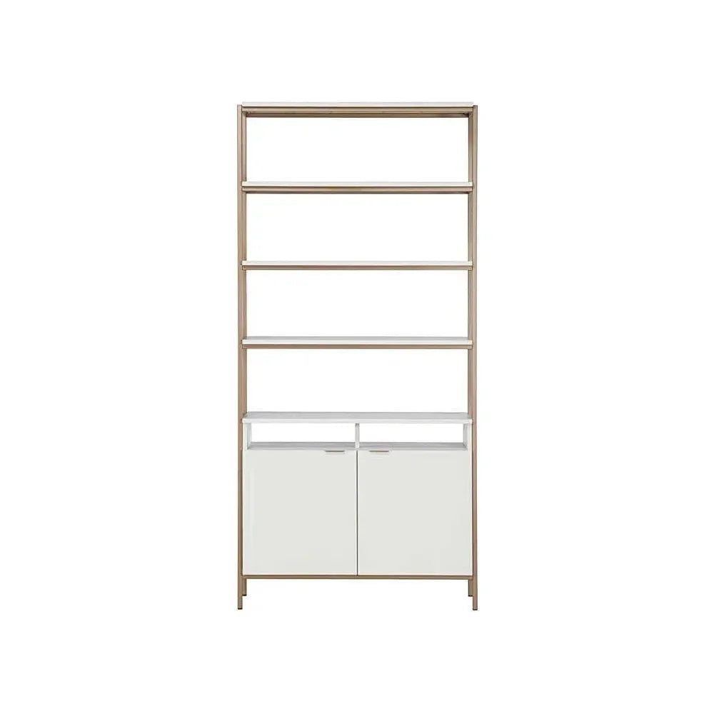 Ambrose Iron Framed Etagere-Etageres-SUNPAN-LOOMLAN