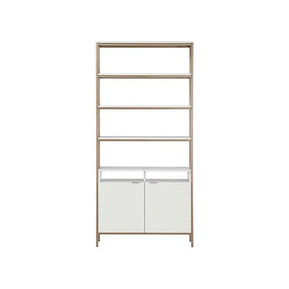 Ambrose Iron Framed Etagere-Etageres-SUNPAN-LOOMLAN