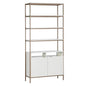 Ambrose Iron Framed Etagere-Etageres-SUNPAN-Champagne Gold-Cream-Large-LOOMLAN