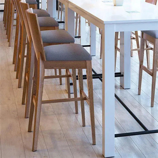 Ambrose Performance Fabric Bar Chair 2PC - LOOMLAN - Zuo Modern - Bar Stools