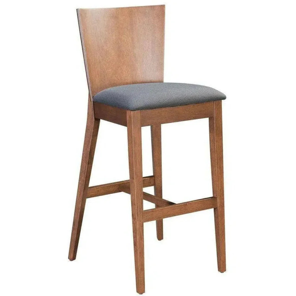 Ambrose Performance Fabric Bar Chair 2PC - LOOMLAN - Zuo Modern - Bar Stools