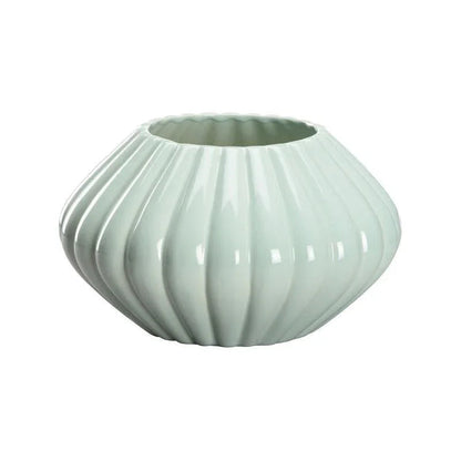 Amelia Ceramic Made Cachepot - LOOMLAN - Chelsea House - Planters