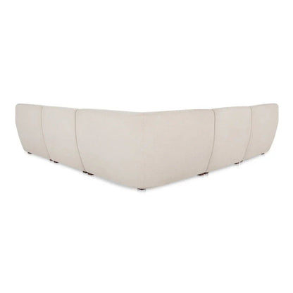 Amelia Classic L-Shaped Sectional Sofa-Modular Sofas-Moe's Home-LOOMLAN