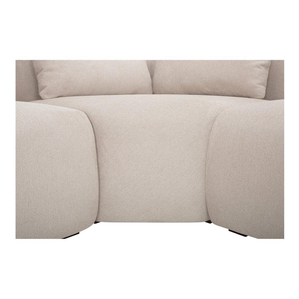 Amelia Classic L-Shaped Sectional Sofa-Modular Sofas-Moe's Home-LOOMLAN