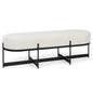 Amelia Cream Boucle Bedroom Bench