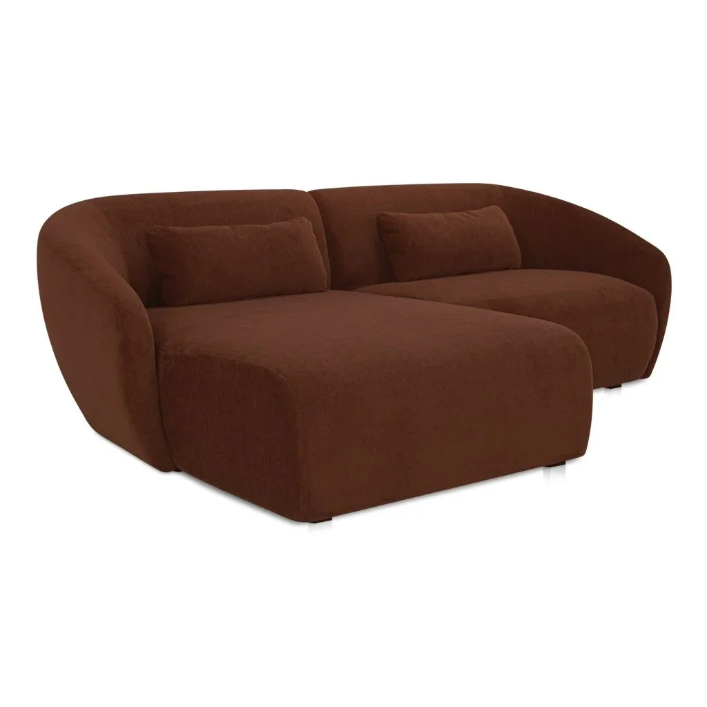 Amelia Nook Cozy Support Sectional Sofa-Modular Sofas-Moe's Home-LOOMLAN