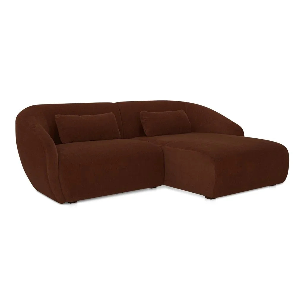 Amelia Nook Cozy Support Sectional Sofa-Modular Sofas-Moe's Home-LOOMLAN