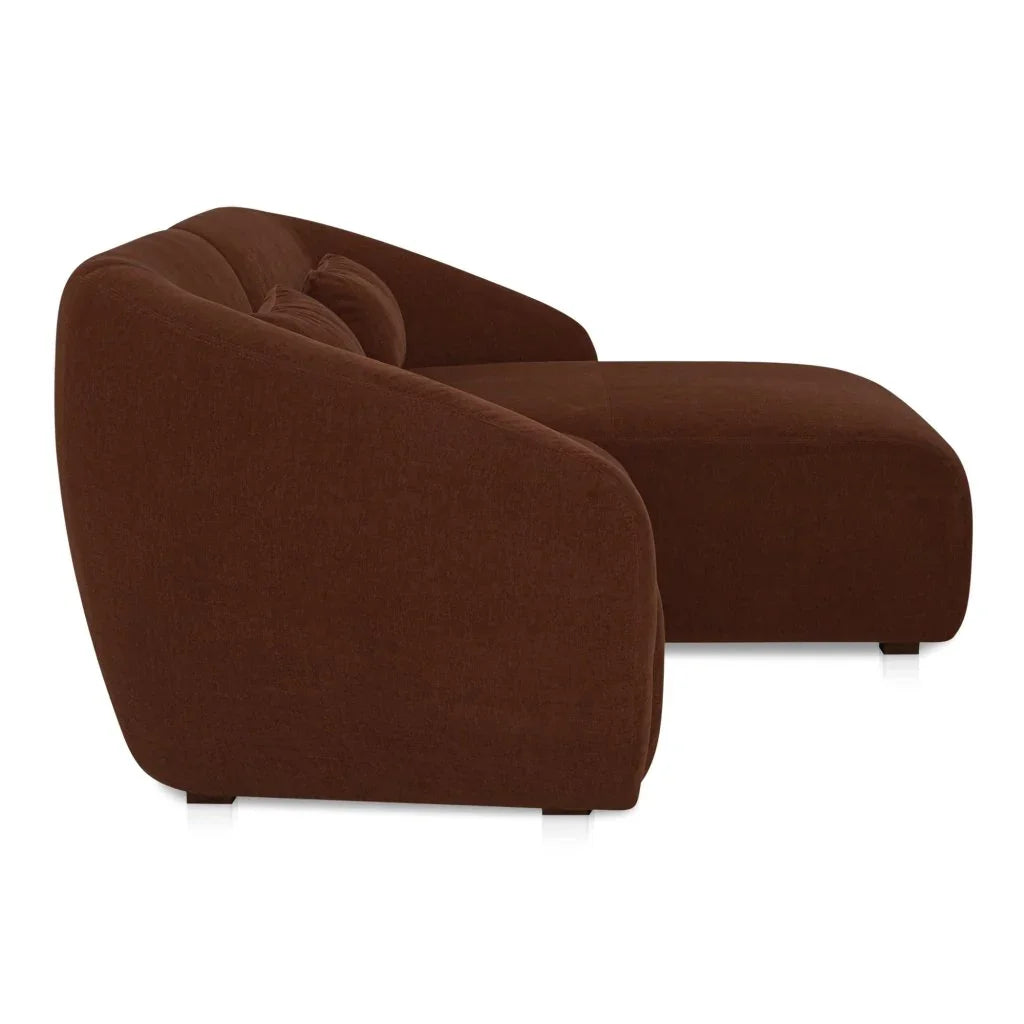 Amelia Nook Cozy Support Sectional Sofa-Modular Sofas-Moe's Home-LOOMLAN