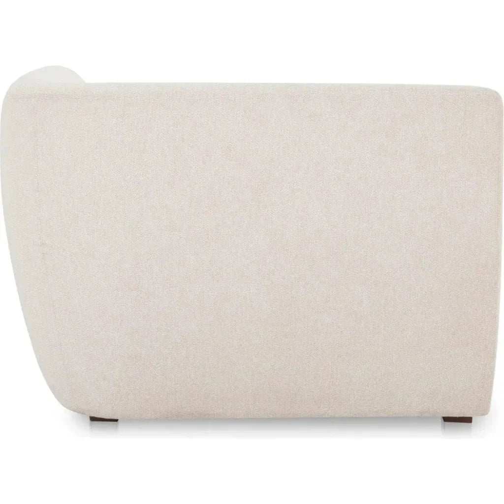 Amelia Performance Fabric Corner Chair-Modular Sofas-Moe's Home-LOOMLAN