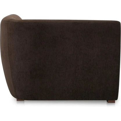 Amelia Performance Fabric Corner Chair-Modular Sofas-Moe's Home-LOOMLAN