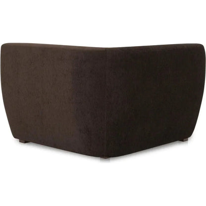 Amelia Performance Fabric Corner Chair-Modular Sofas-Moe's Home-LOOMLAN