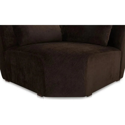 Amelia Performance Fabric Corner Chair-Modular Sofas-Moe's Home-LOOMLAN
