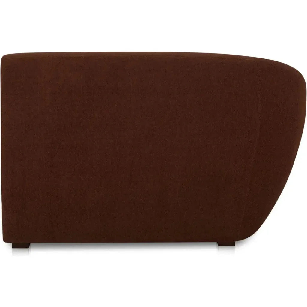 Amelia Performance Fabric Left Arm Facing Chair-Modular Sofas-Moe's Home-LOOMLAN