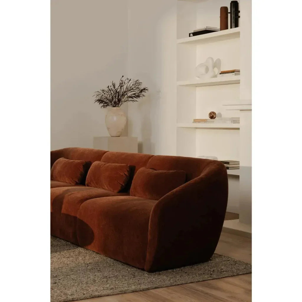 Amelia Performance Fabric Left Arm Facing Chair-Modular Sofas-Moe's Home-LOOMLAN