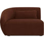 Amelia Performance Fabric Left Arm Facing Chair-Modular Sofas-Moe's Home-Chestnut-LOOMLAN