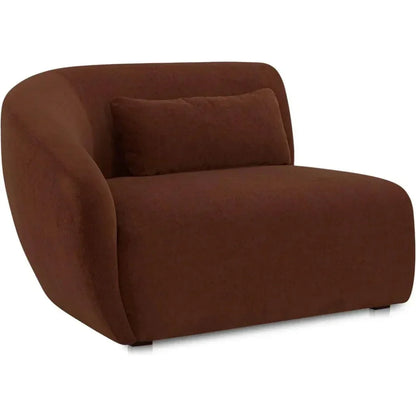 Amelia Performance Fabric Left Arm Facing Chair-Modular Sofas-Moe's Home-LOOMLAN