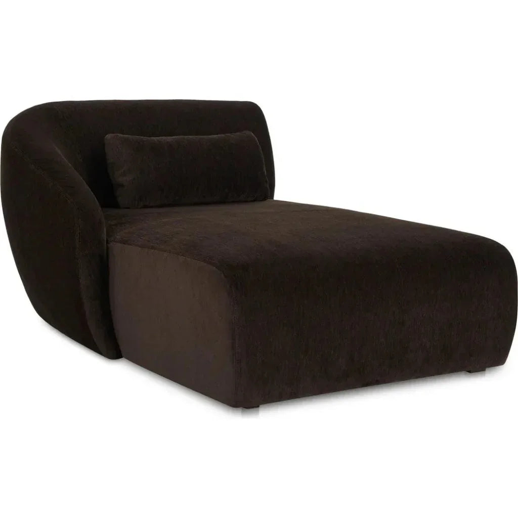 Amelia Performance Fabric Left Arm Facing Chaise-Modular Sofas-Moe's Home-LOOMLAN