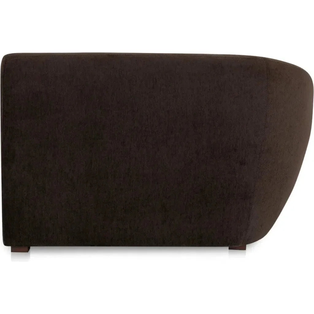 Amelia Performance Fabric Left Arm Facing Chaise-Modular Sofas-Moe's Home-LOOMLAN