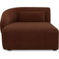 Amelia Performance Fabric Left Arm Facing Chaise-Modular Sofas-Moe's Home-Chestnut-LOOMLAN