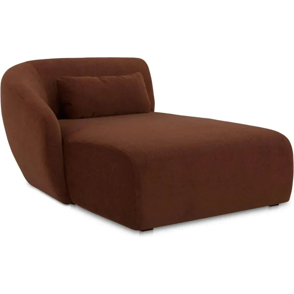 Amelia Performance Fabric Left Arm Facing Chaise-Modular Sofas-Moe's Home-LOOMLAN