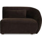 Amelia Performance Fabric Right Arm Facing Chair-Modular Sofas-Moe's Home-Espresso-LOOMLAN