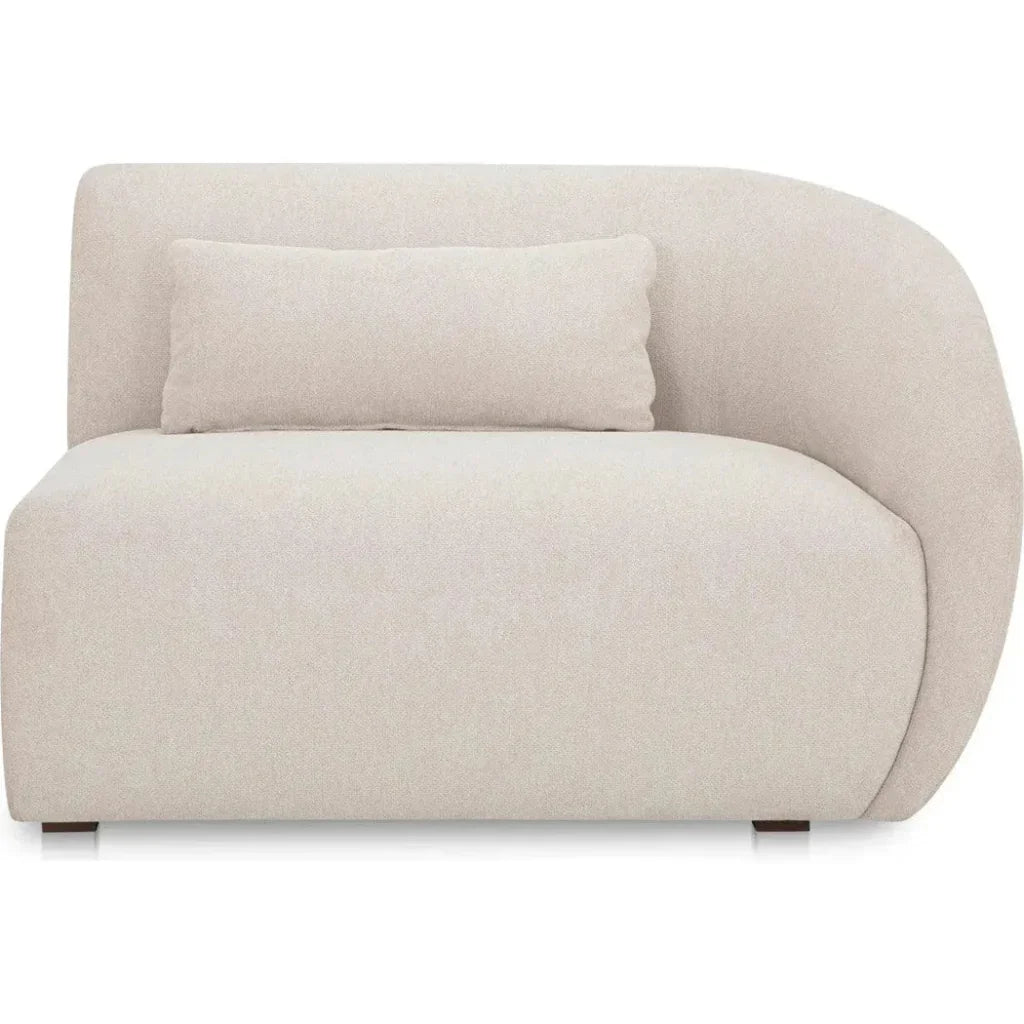 Amelia Performance Fabric Right Arm Facing Chair-Modular Sofas-Moe's Home-Warm White-LOOMLAN