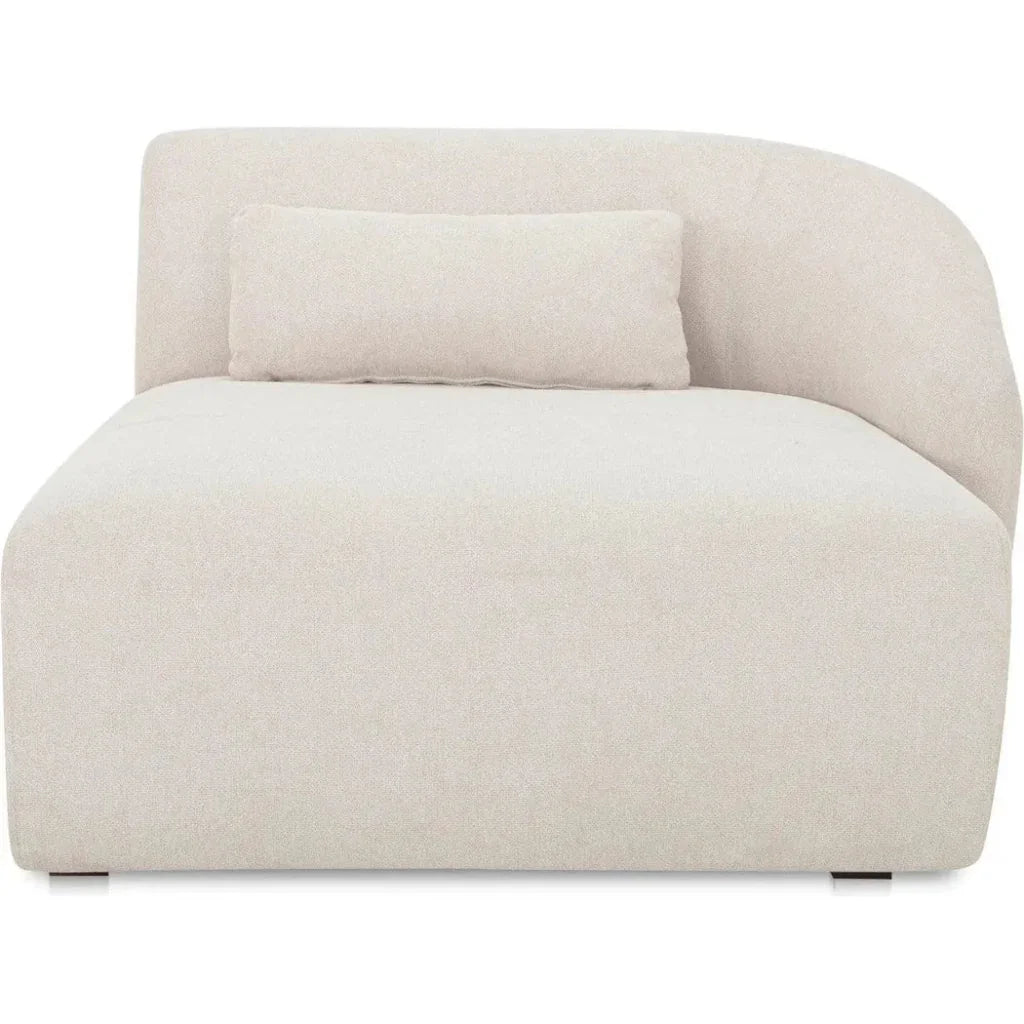 Amelia Performance Fabric Right Arm Facing Chaise-Modular Sofas-Moe's Home-Warm White-LOOMLAN