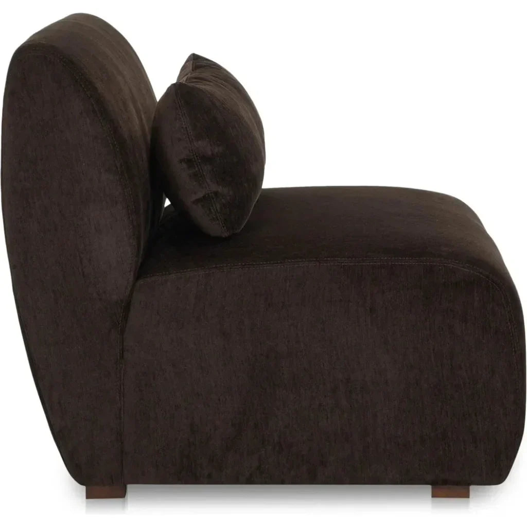 Amelia Performance Fabric Slipper Chair-Modular Sofas-Moe's Home-LOOMLAN