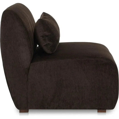 Amelia Performance Fabric Slipper Chair-Modular Sofas-Moe's Home-LOOMLAN