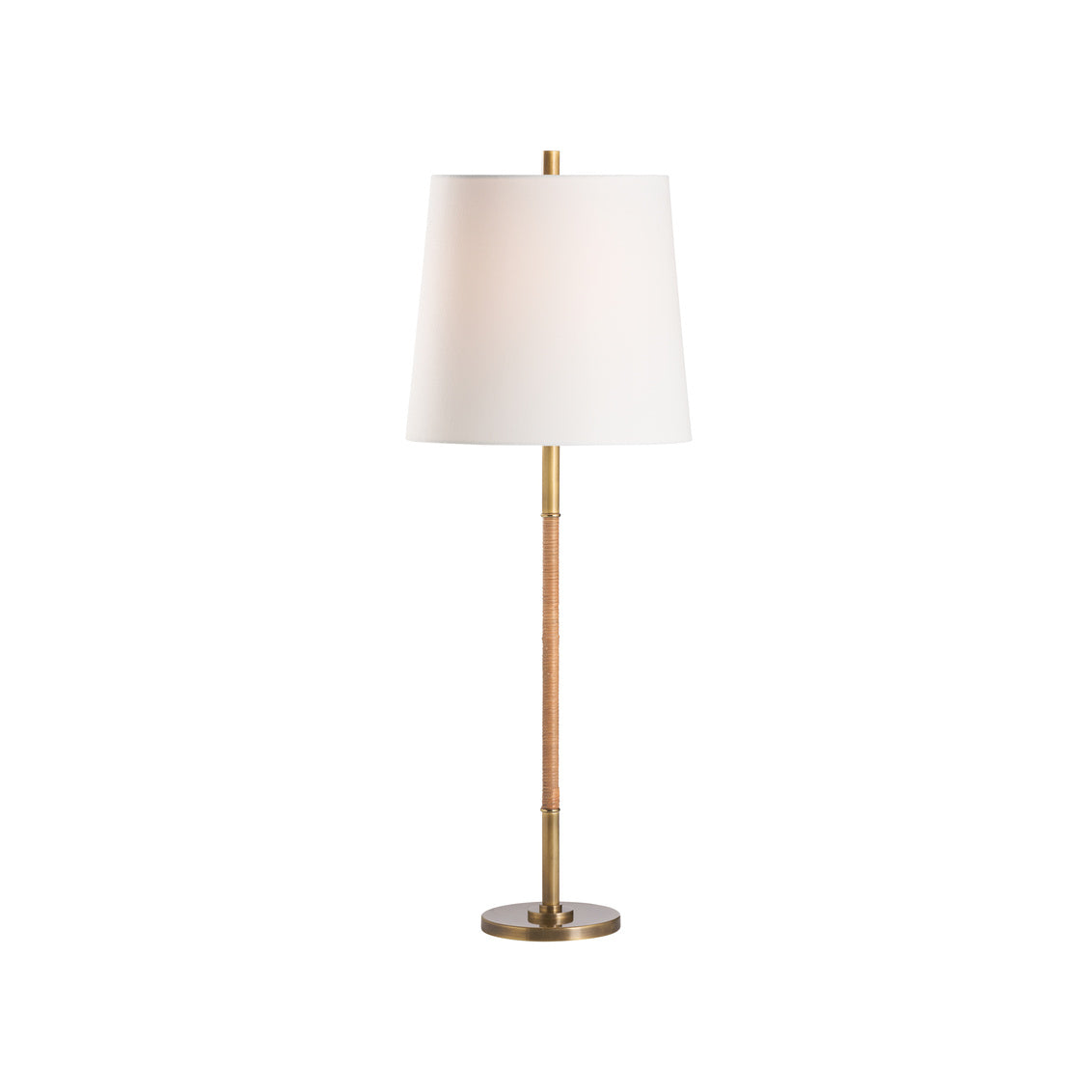 Amelia Rattan Warp Table Lamp