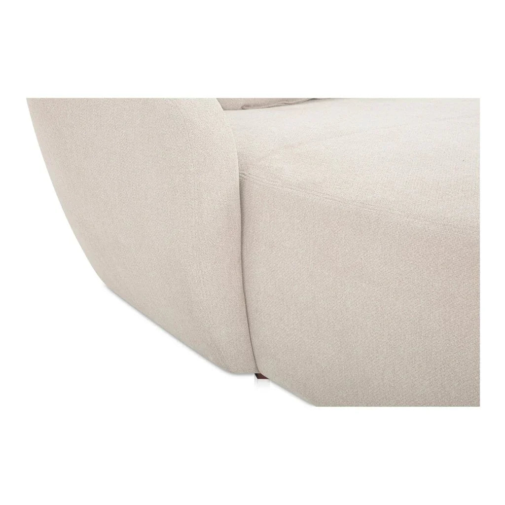 Amelia Sloped Arm Lounge Sectional Sofa-Modular Sofas-Moe's Home-LOOMLAN