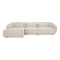 Amelia Sloped Arm Lounge Sectional Sofa-Modular Sofas-Moe's Home-Left Facing-Warm White-LOOMLAN