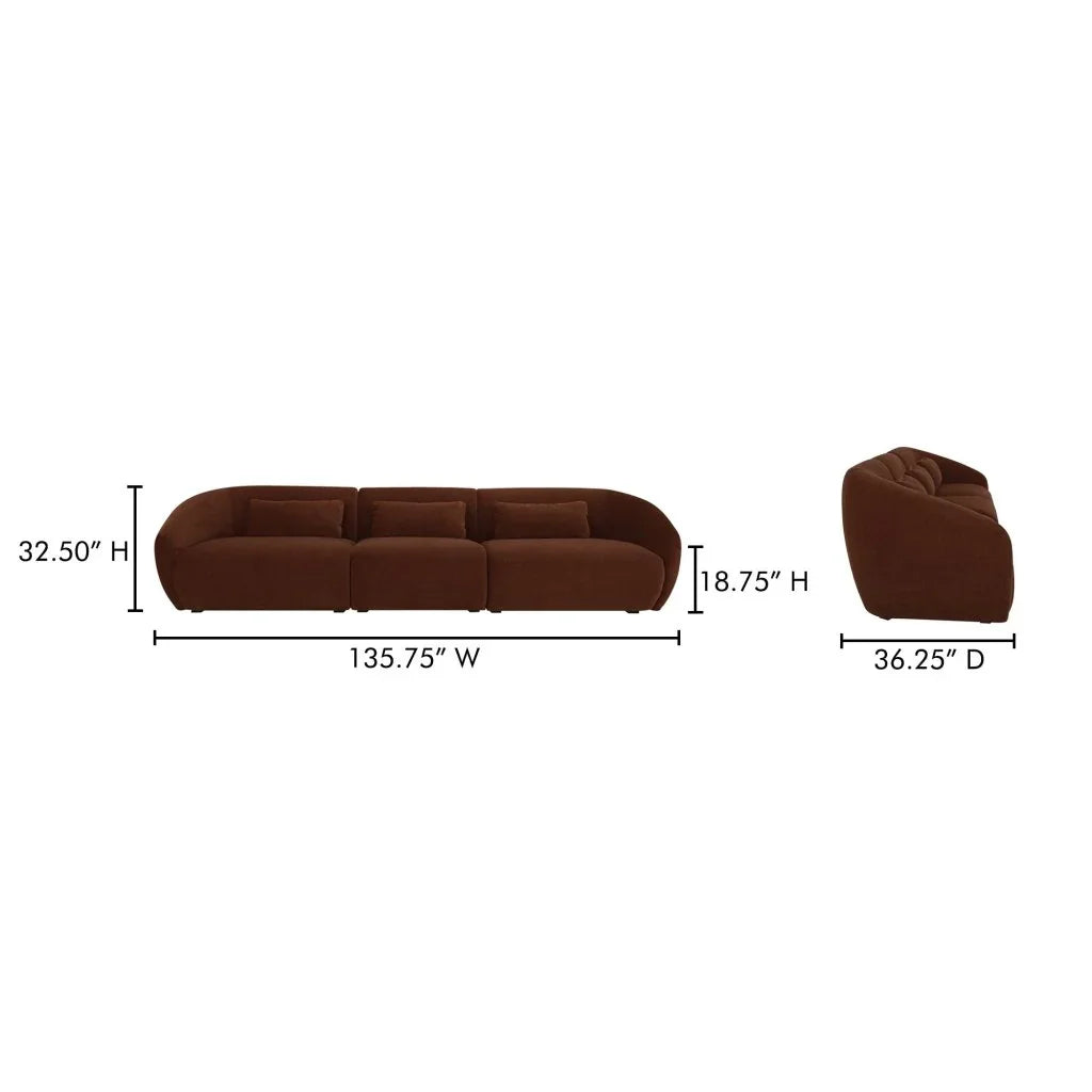Amelia Versatile Comfort Modular Sofa-Modular Sofas-Moe's Home-LOOMLAN