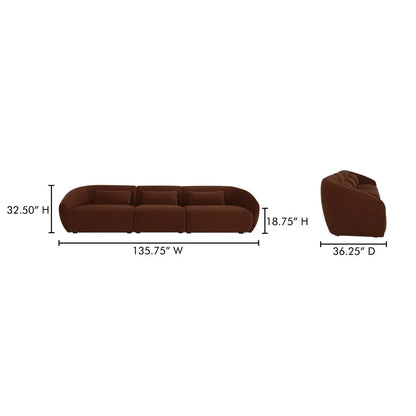 Amelia Versatile Comfort Modular Sofa-Modular Sofas-Moe's Home-LOOMLAN