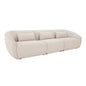 Amelia Versatile Comfort Modular Sofa-Modular Sofas-Moe's Home-Warm White-LOOMLAN