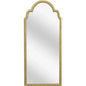 Amelle MDF Gold Vertical Wall Mirror - LOOMLAN - Bassett Mirror - Wall Mirrors